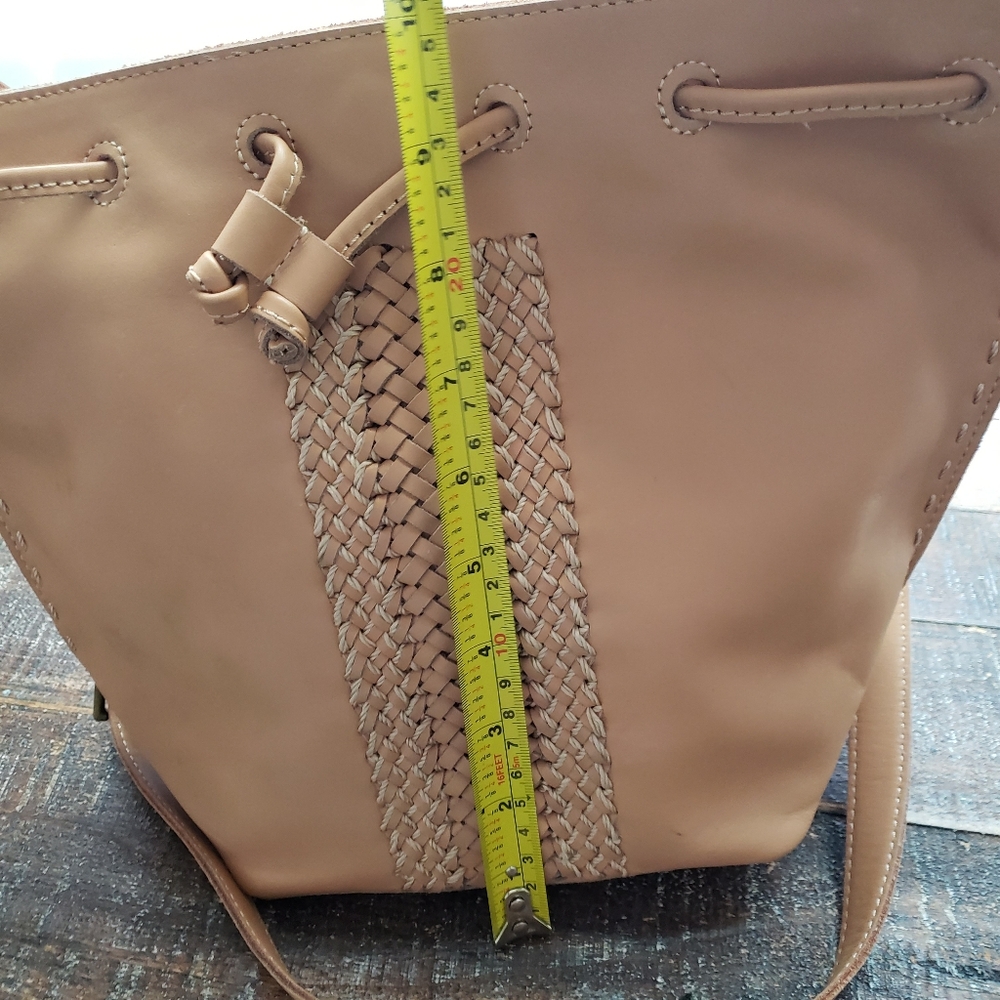 The Sak Natural Drawstring Leather Bucket Bag, Shoulder Bag $229 - Picture 4 of 12
